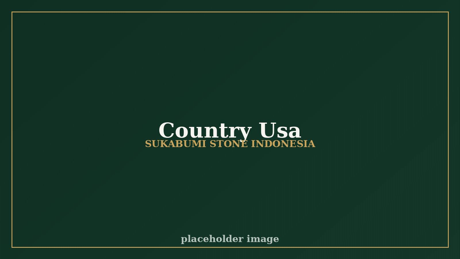 Sukabumi natural stone project in United States