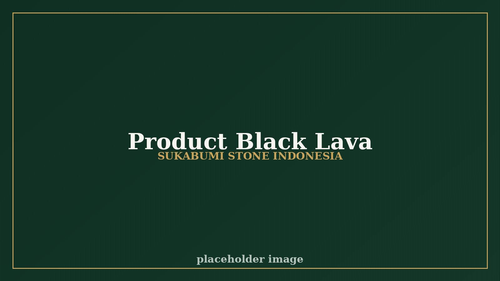 Black Lava Stone โ Indonesian natural stone